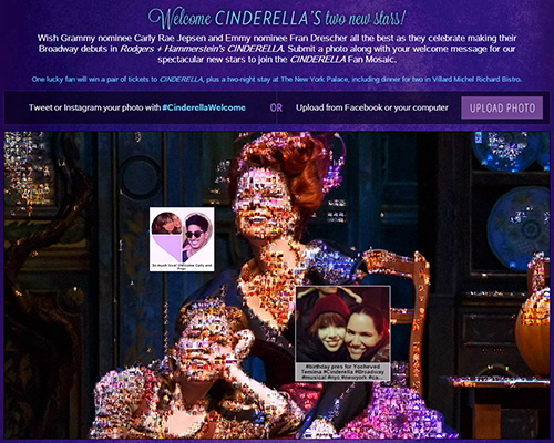 The Cinderella Fan Mosaic