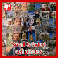 Photo mosaic (small cells)