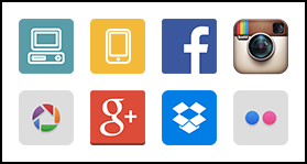 Picture Mosaics Upload Options